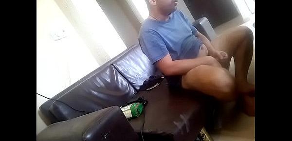  WANKING AT MY RENTED APARMENT